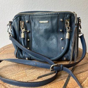 Rebecca Minkoff Mini Cupid Crossbody Satchel Navy